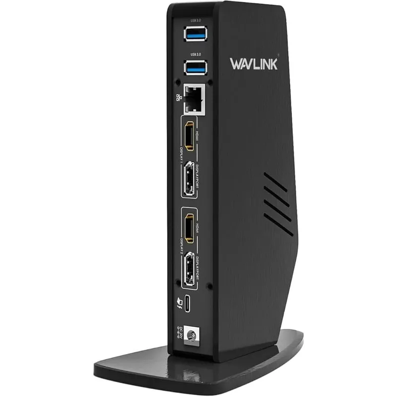 WAVLINK 5K / Dual 4K DisplayLink USB-C 65W PD充電 多功能擴展基座 WLUG69PD5