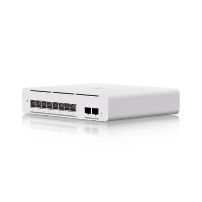 UBIQUITI Ubiquiti Pro XG 8 PoE 網絡交換器 (200Gbps / PoE++ (802.3bt Type 3) / 155W)(NE-UUPX8P)