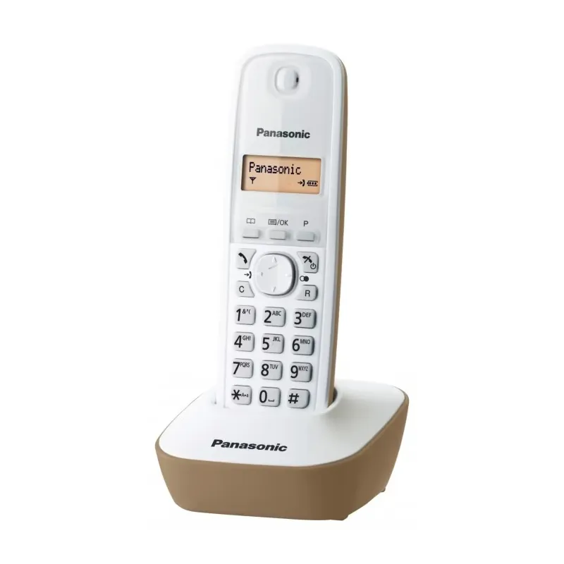 PANASONIC 數碼無線電話 KX-TG1611HKJ 杏色