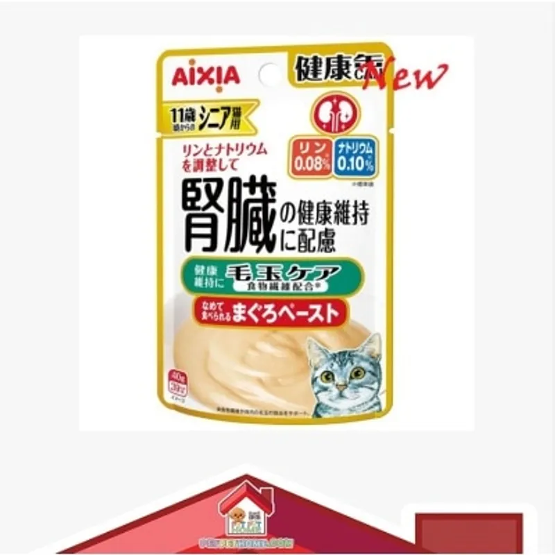 Aixia AIXIA 11+老貓健康罐包裝 40g **新舊包裝隨機發貨**