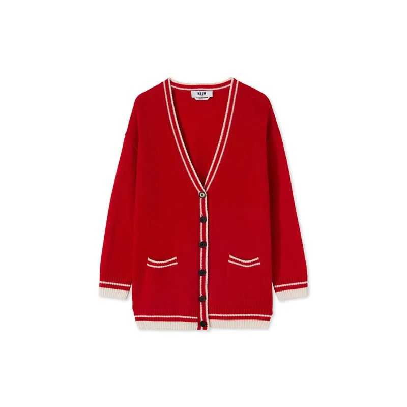 MSGM 3541MDM274 237787 开胸毛衣