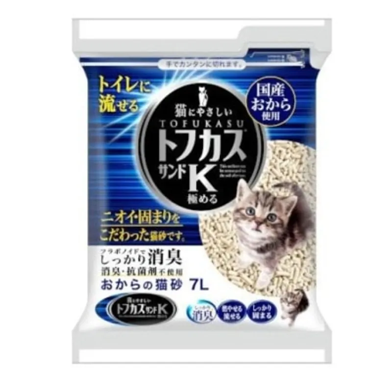 Tofukasu W之爽快 日本 K 豆腐貓砂7L