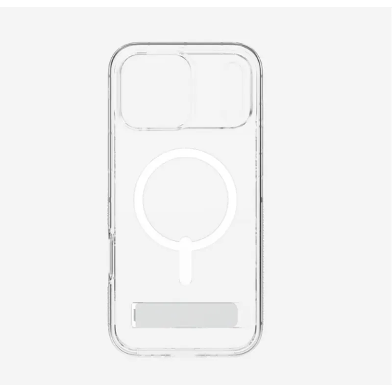 ZAGG iPhone 17 Pro Crystal Kickstand + Button 磁吸保護殼 透明