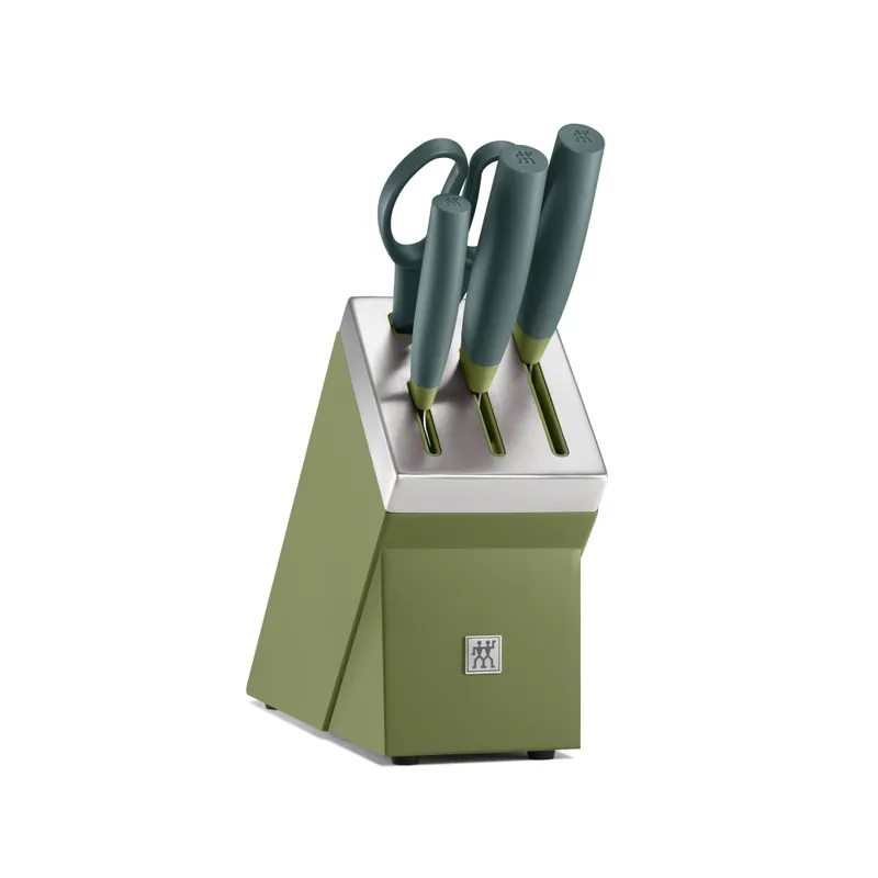 ZWILLING ZWILLING Now S 自磨刀座套裝5件 青檸