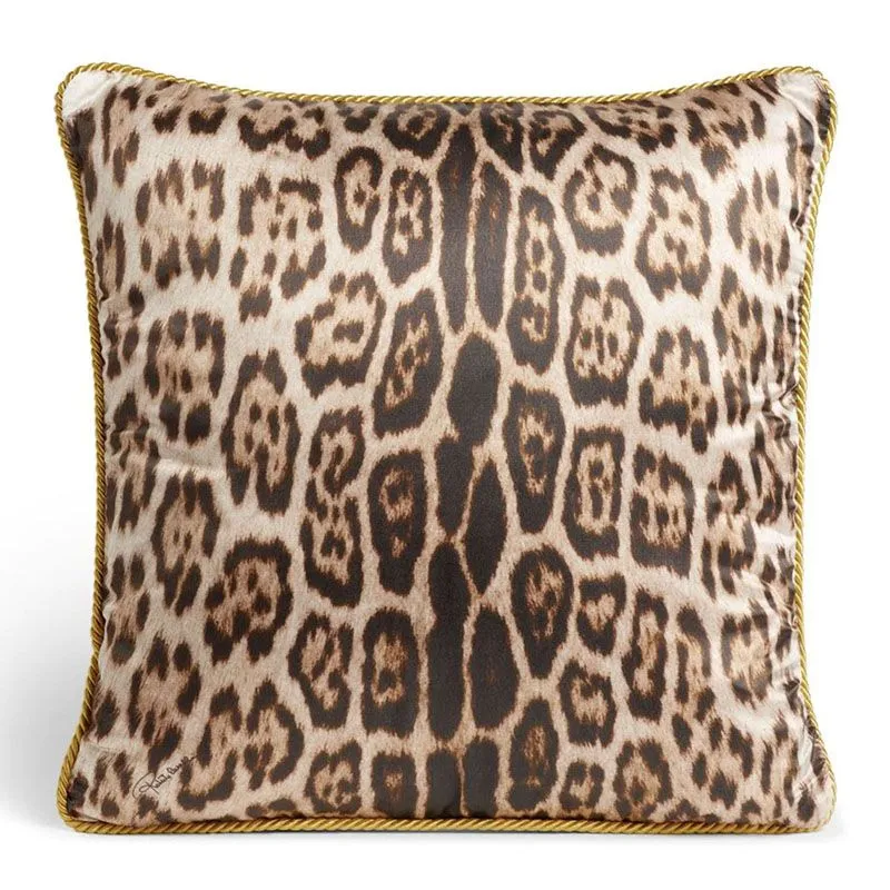 Roberto Cavalli 羅伯特卡瓦利 抱枕系列 絲質抱枕 60*60