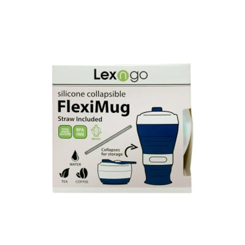 Lexngo 矽膠摺疊咖啡杯 500ml