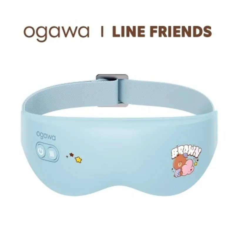 OGAWA Line Friends 噴霧熱敷按摩眼罩 OY-0502