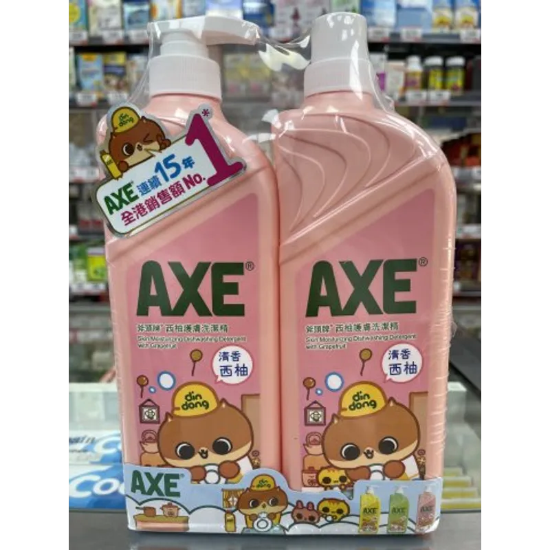 AXE護膚洗潔精《泵+補》1.3kg -清香西柚