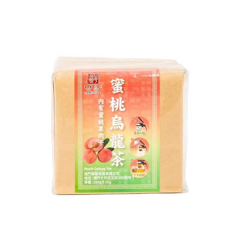 华联蜜桃乌龙茶-250克