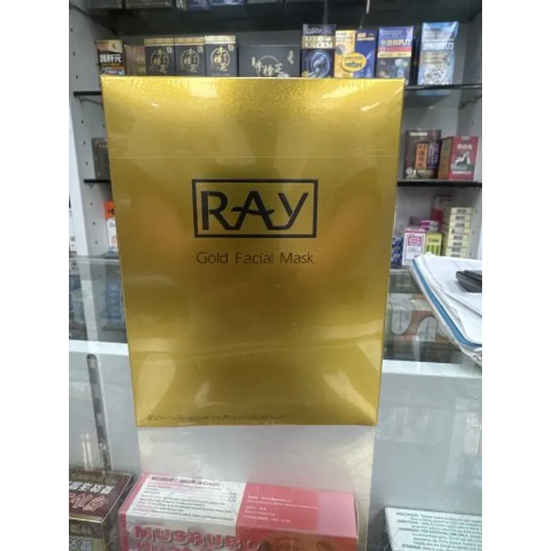 妝蕾RAY面膜10片-金色