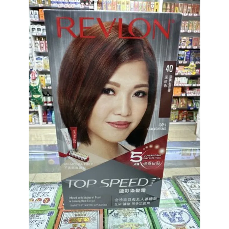 露華濃Topspeed速彩染髮劑_40深紅色
