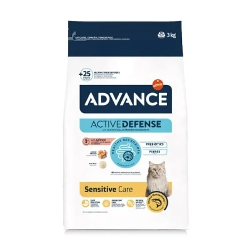 ADVANCEPETFOOD 特殊護理成貓糧 – 三文魚/過敏護理 (3KG) 151656