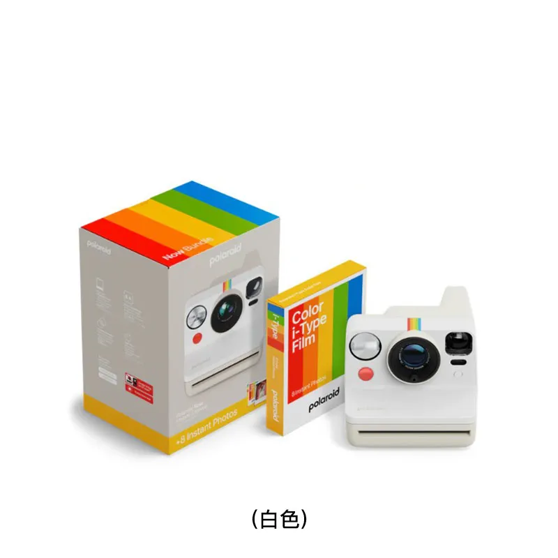 POLAROID NowGen3即影即有相机连8张相纸套装(白色) NOWGEN3/EB/PEBBLEWHITE