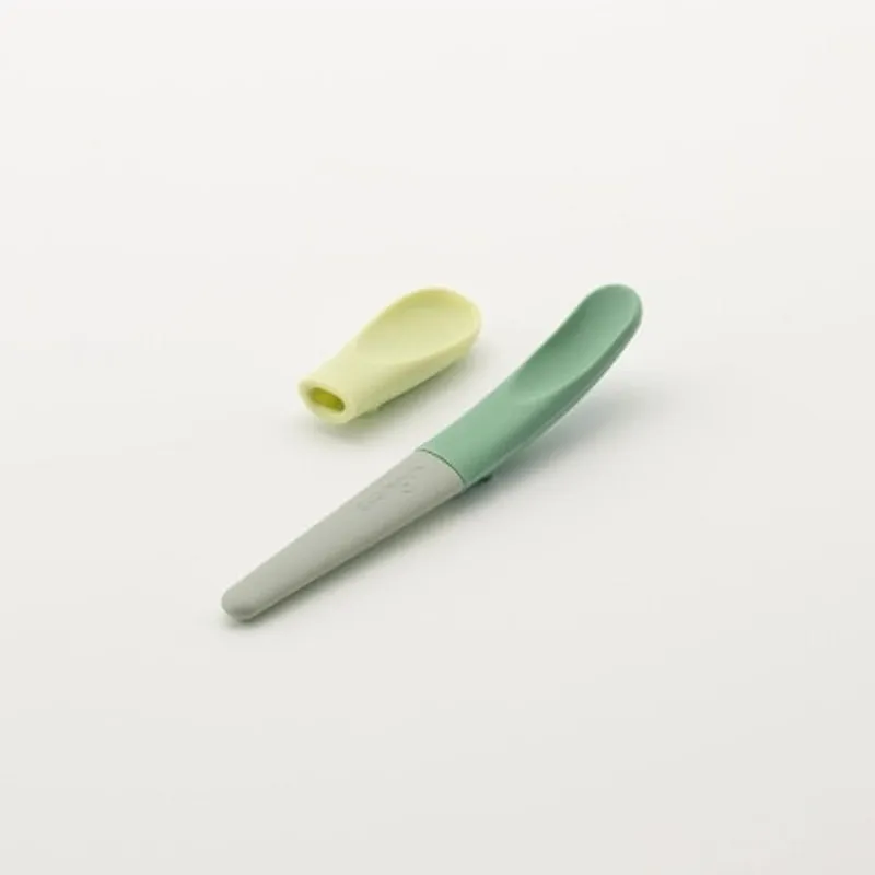 MINIWARE Miniware - 兩用學習湯匙組合 - 深淺綠