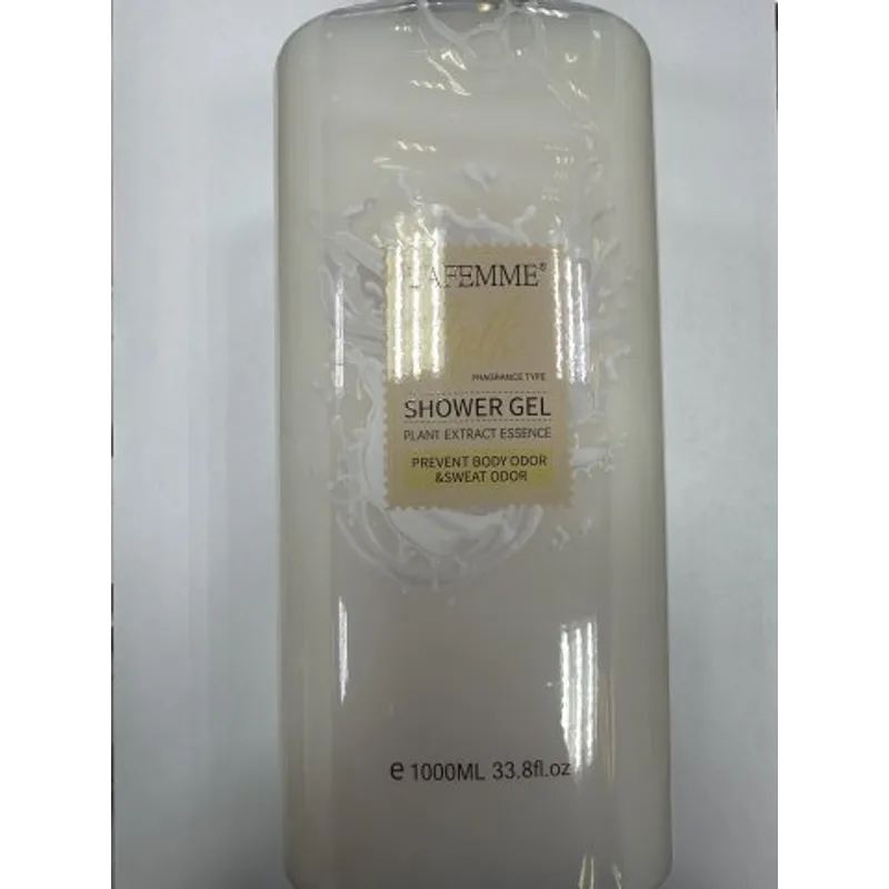 LAFEMME香氛沐浴露1000ML 牛奶味