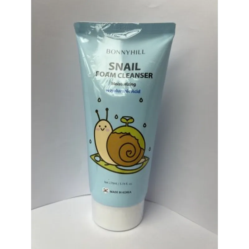 BONNYHILL蝸牛透明質酸保濕洗面泡沫170ML