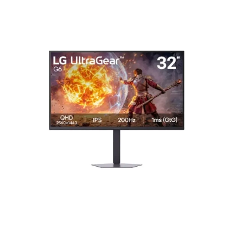 LG 樂金 UltraGear™ 32G620B-B 32" QHD 200Hz 電競顯示屏