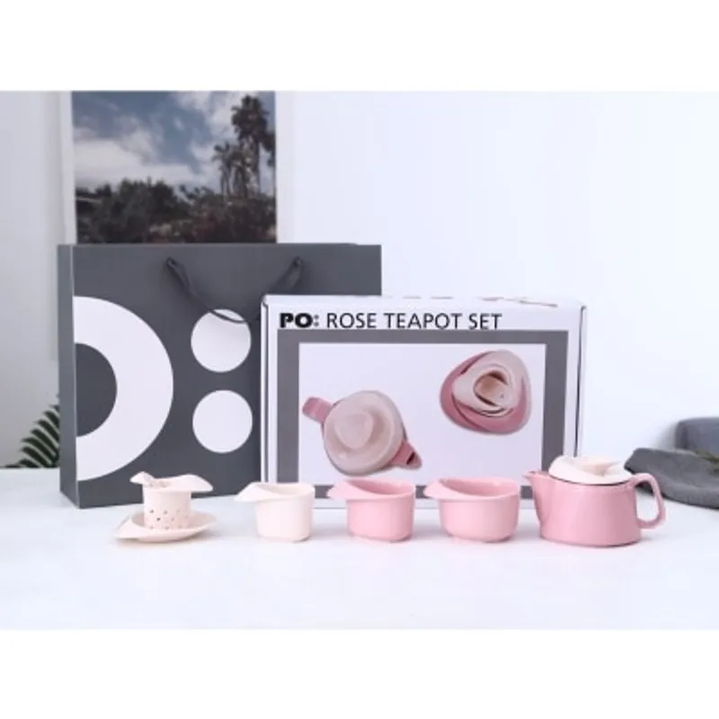 PO: 玫瑰茶壺套裝