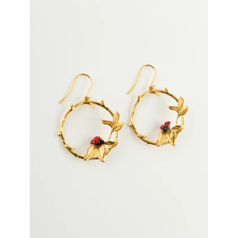Ladybird Small Hoops