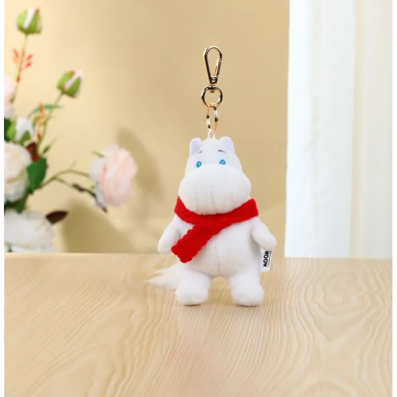 VIPOxMoomin 姆明鑰匙扣-紅色圍巾