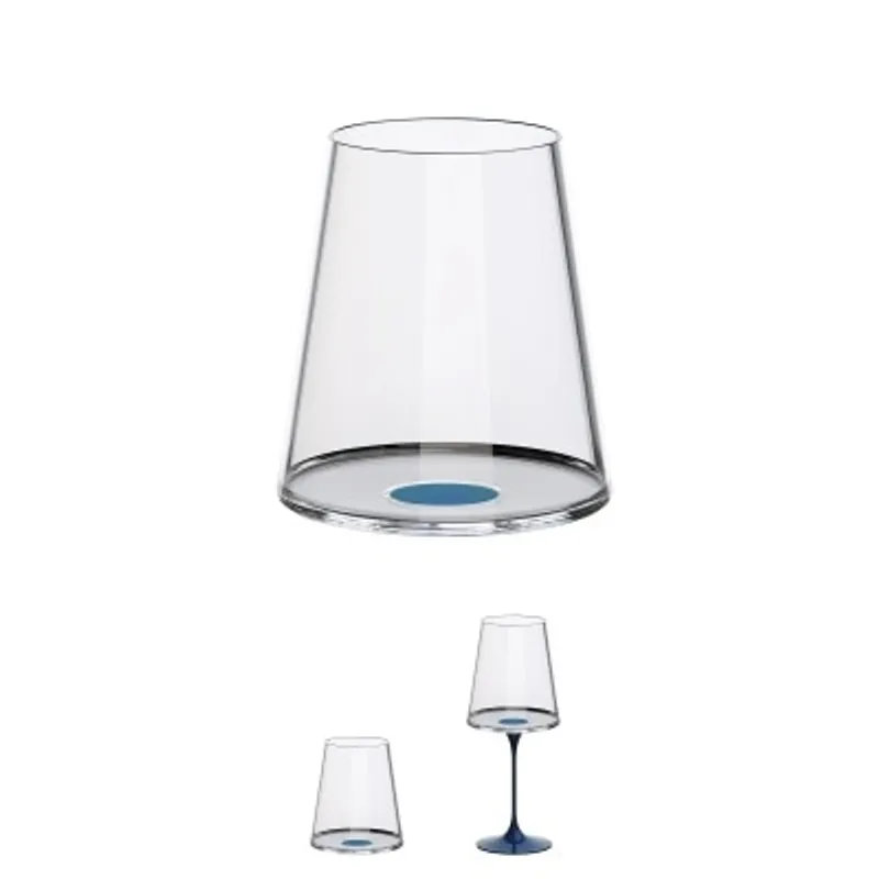 Trebonn SplitGlass 水晶玻璃紅酒杯 - 2 件套裝 [不包扣杯腳]