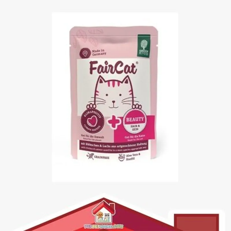 GREEN PETFOOD Green PetFood 德國低敏無榖物貓主食濕包 85g x 8 (原箱優惠)