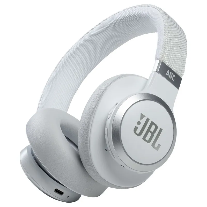 JBL 頭戴式藍牙降噪耳機 JBLLIVE660NC/WHT