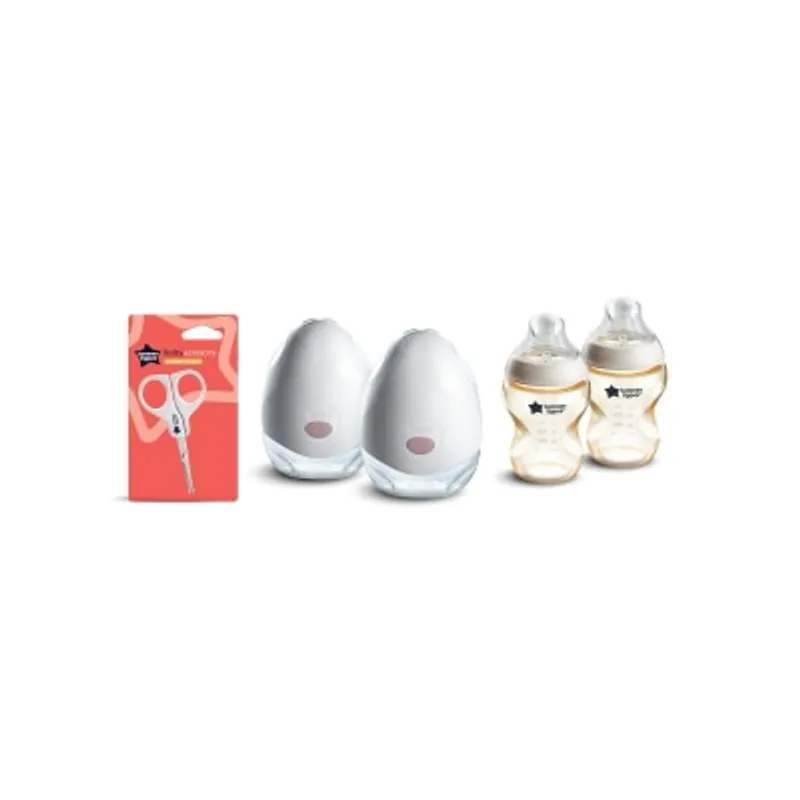 Tommee Tippee Made for Me 雙邊免提穿戴式吸乳器配PPSU奶瓶套裝