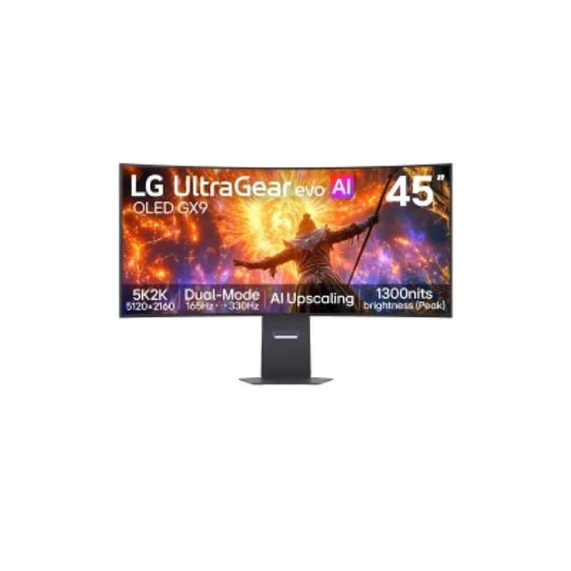 LG 樂金 UltraGear™ evo 45GX950B-B 45" 5K2K OLED 165Hz 電競顯示屏