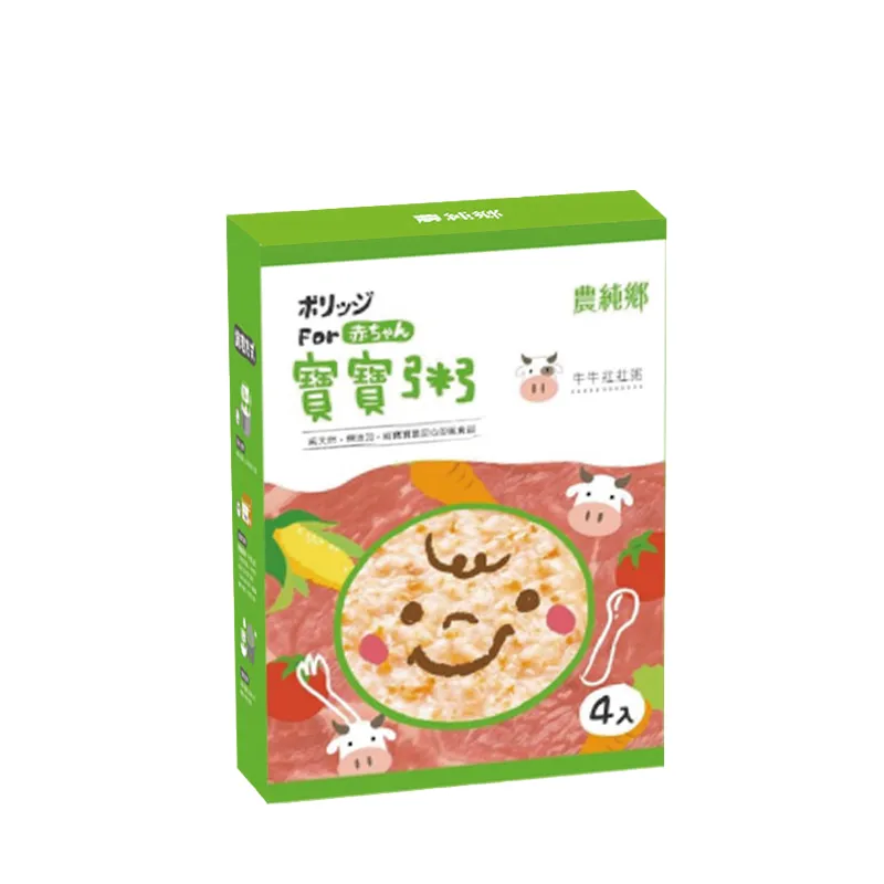 农纯乡 牛牛壮壮粥 (精致小盒) 4入盒