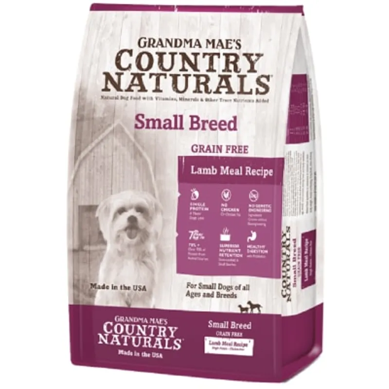COUNTRY NATURAL Country Naturals - 無穀物羊肉防敏精簡配方乾糧 小型犬乾糧