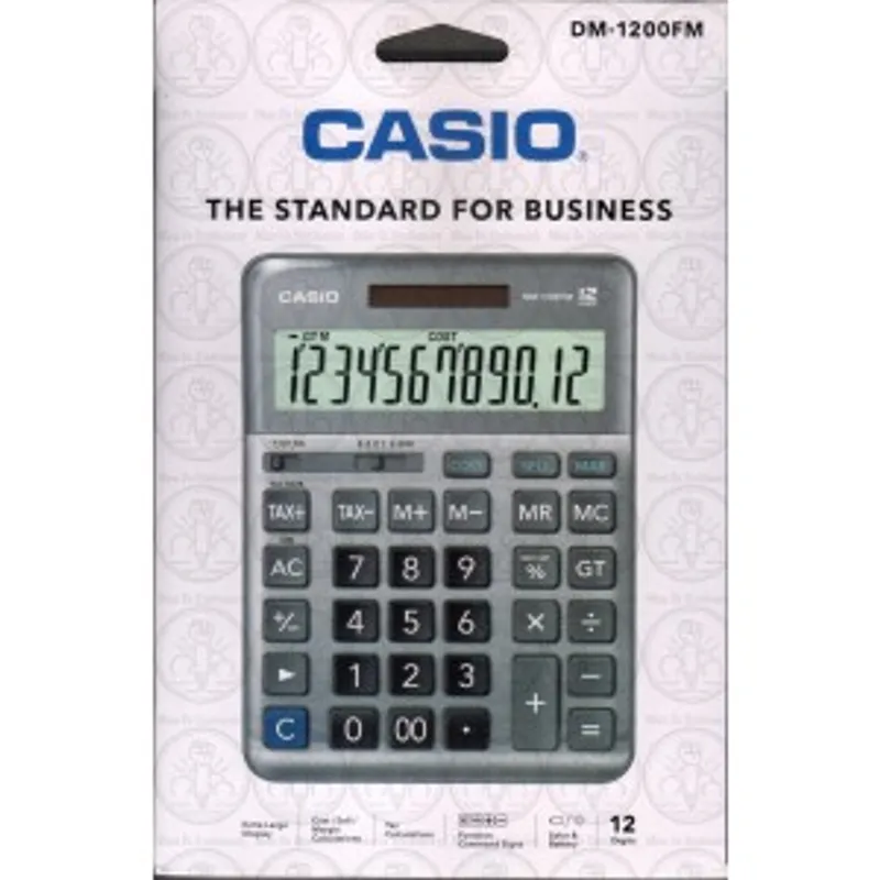 CASIO 卡西歐 DM-1200FM 計算器