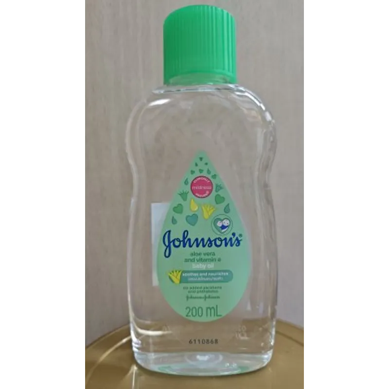 強生嬰兒蘆薈潤膚油200ml