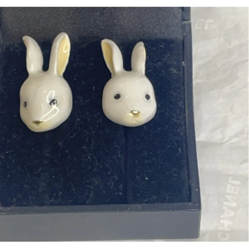 【手工製作】可愛兔子耳環