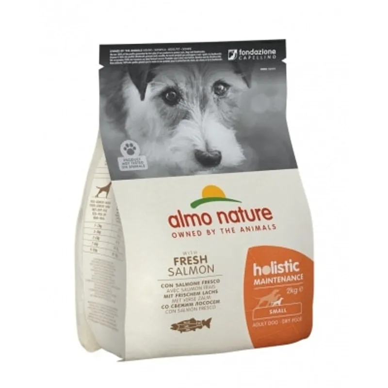 ALMO NATURE Holistic 護理配方 - 三文魚 (2kg) almo nature 成犬狗糧 (XS/S)