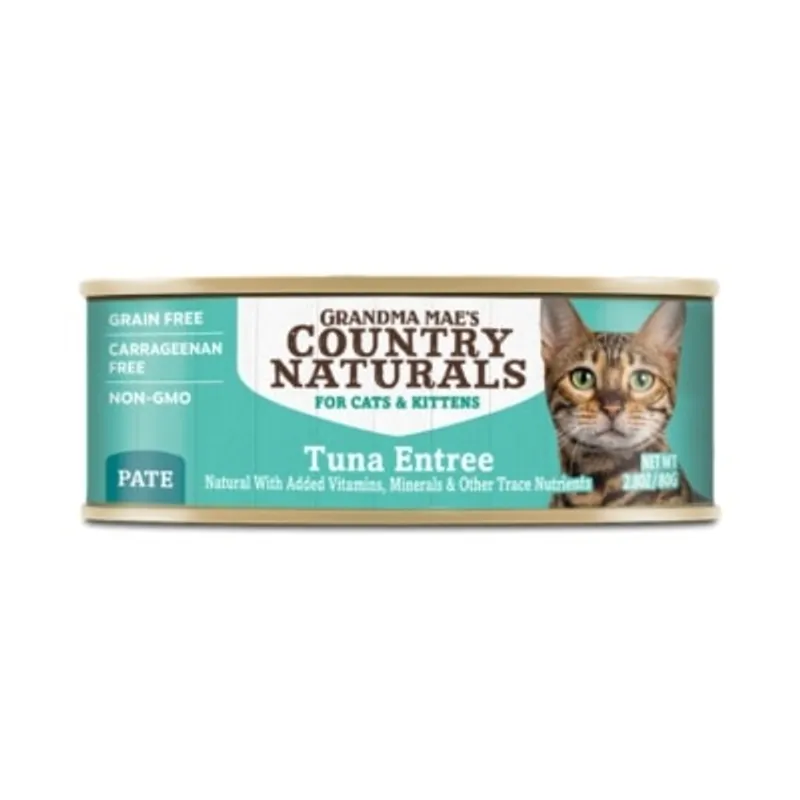 COUNTRY NATURAL Country Naturals 無穀物 肉泥配方 主食貓罐頭 2.8oz