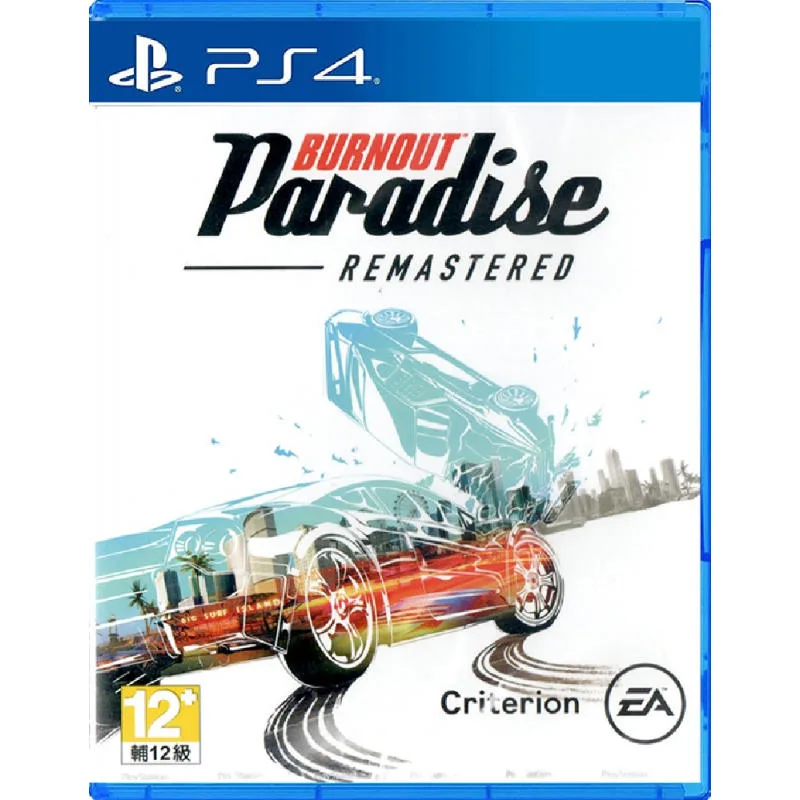 PS4 橫衝直撞：狂飆樂園 重製版 港版英文