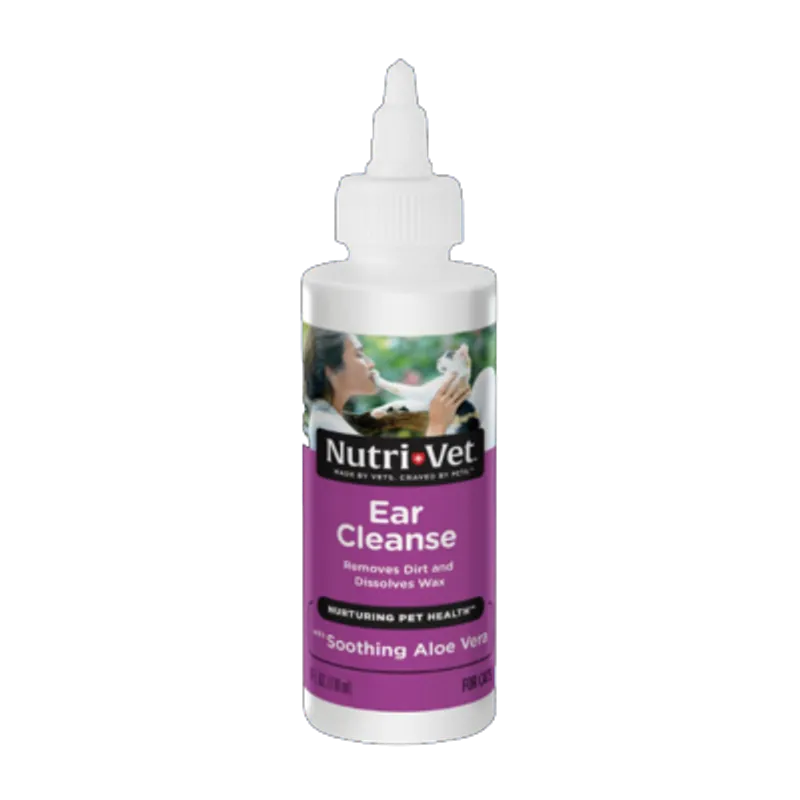 Nutri et - -Vet Cat Ear Cleanse 洗耳水 4oz [NV-99856-4] (新舊包裝隨機發貨)