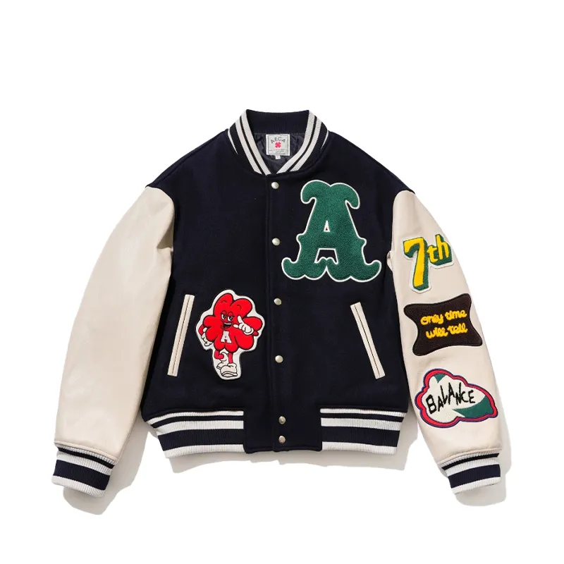 AECA WHITE 棒球外套