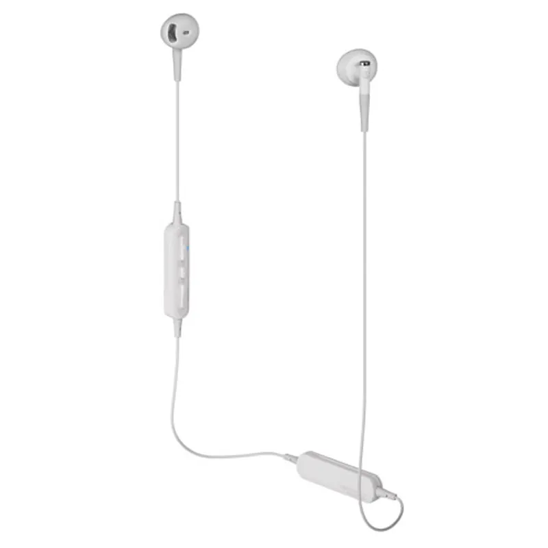 audio-tech Bluetooth Ear-Bud Earphones 白 ATH-C200BT WH
