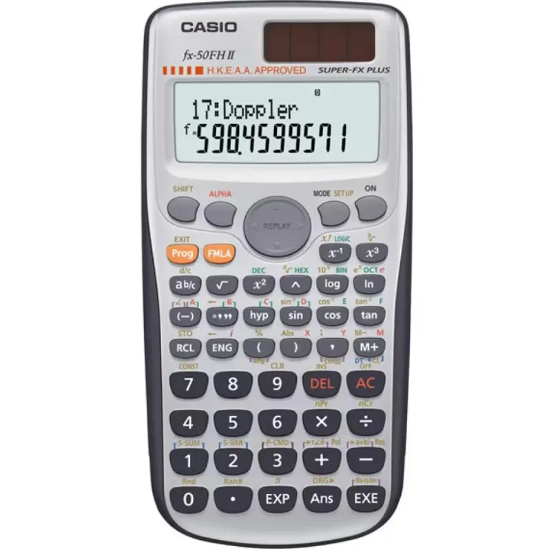 CASIO 多功能科學函數計算器 FX50FHII