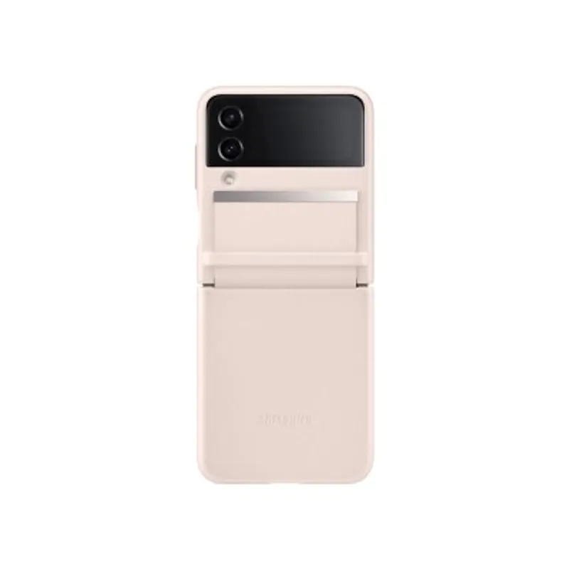 SAMSUNG 三星電子 Galaxy Z Flip4 全覆蓋設計皮革背蓋