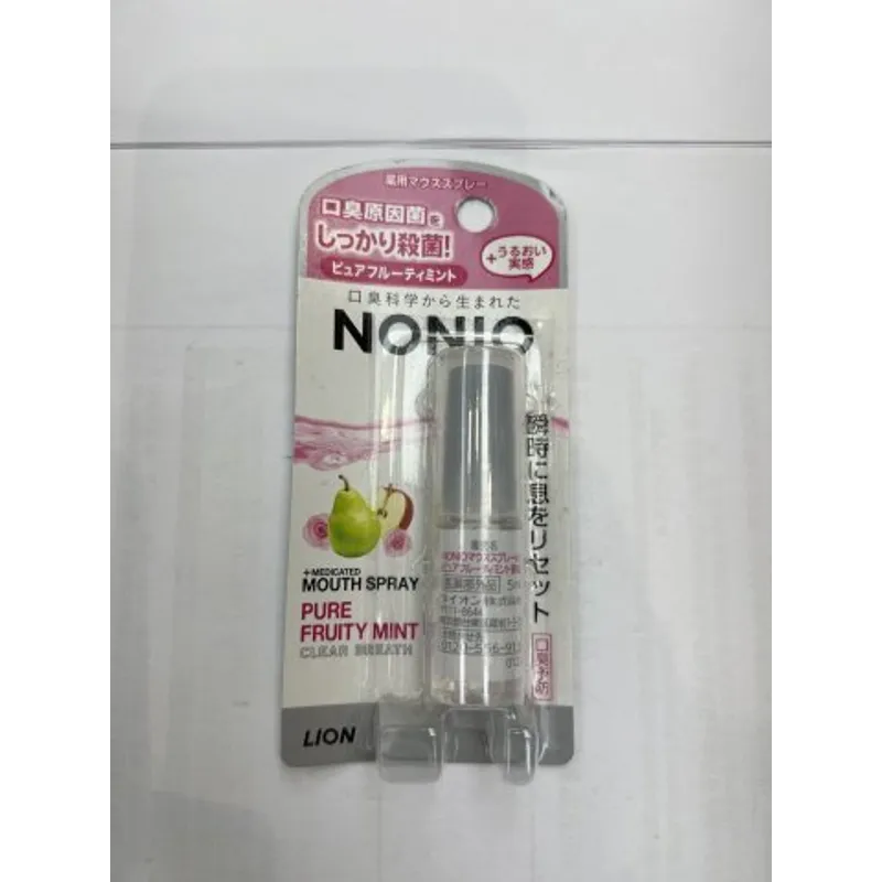 獅王NONIO口腔清新噴霧5ml 水果薄荷(粉色)