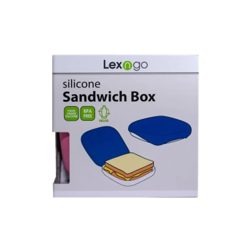 Lexngo 矽膠三文治盒
