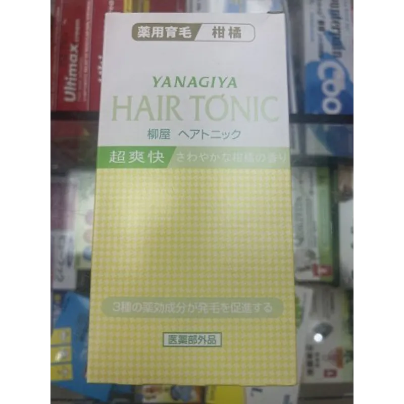 柳屋生髮水240ml 柑橘香(橙色)