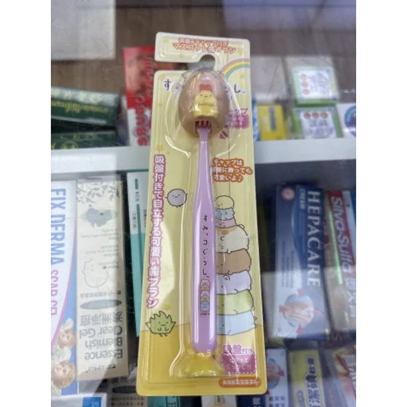 角落生物吸盤底座牙刷附造型蓋(豬排)