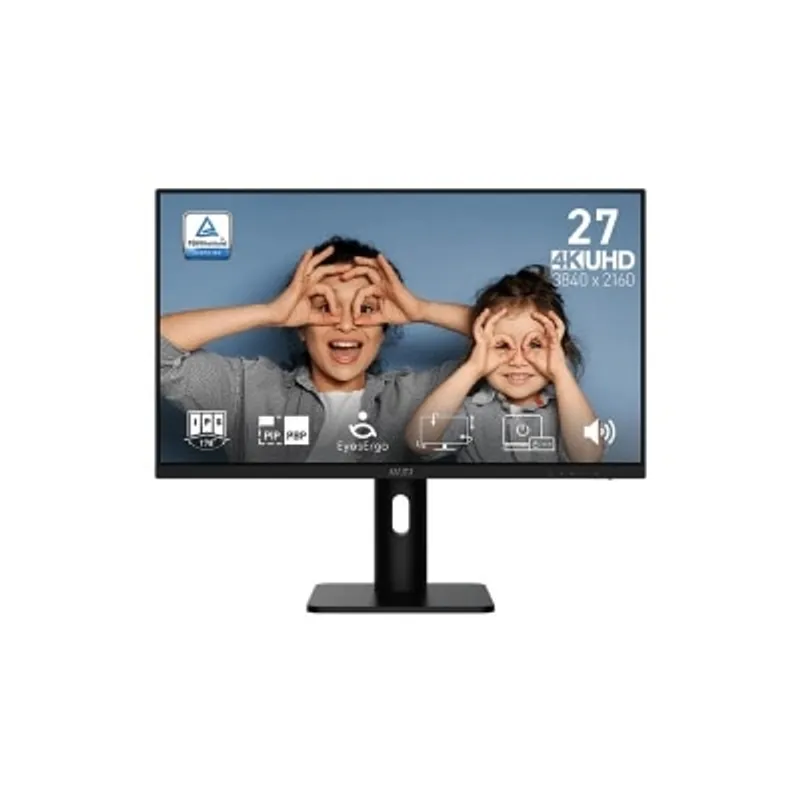 MSI 微星 MSI PRO MP273UP E6 電腦螢幕 (27"; 3840 X 2160; 60Hz; IPS)(MO-MP27UP6)