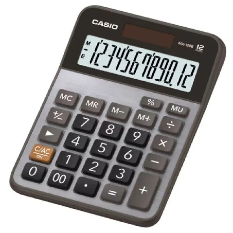 CASIO 迷你桌上型計算機 MX120B