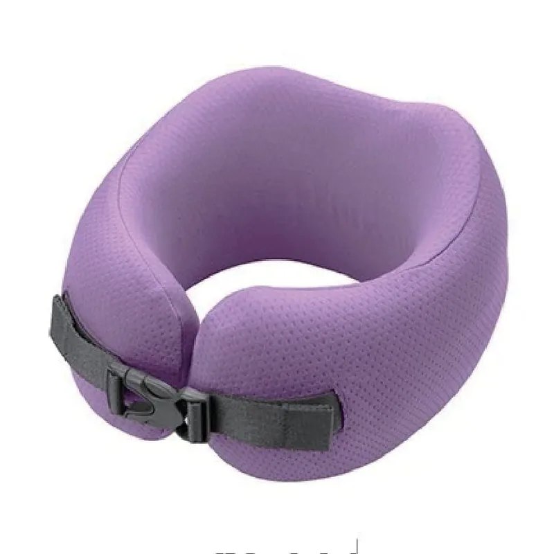 EASYNAP EASYNAP 便攜記憶海綿頸枕(L)(紫色) POCKETAIRTRAVELPILLOW/L/LAVENDER