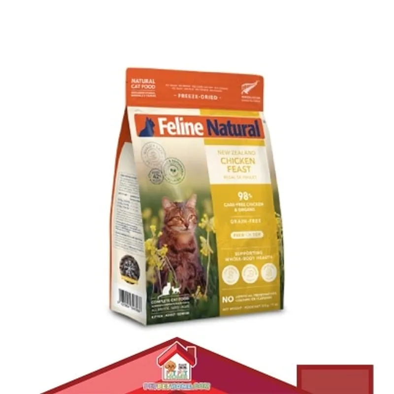 F9 Feline Natural 脫水鮮肉貓糧 – 單一蛋白凍乾 雞肉盛宴320g